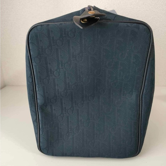 Dior Blue Oblique Monogram Boston Navy Duffle 40cm - Picture 3 of 15